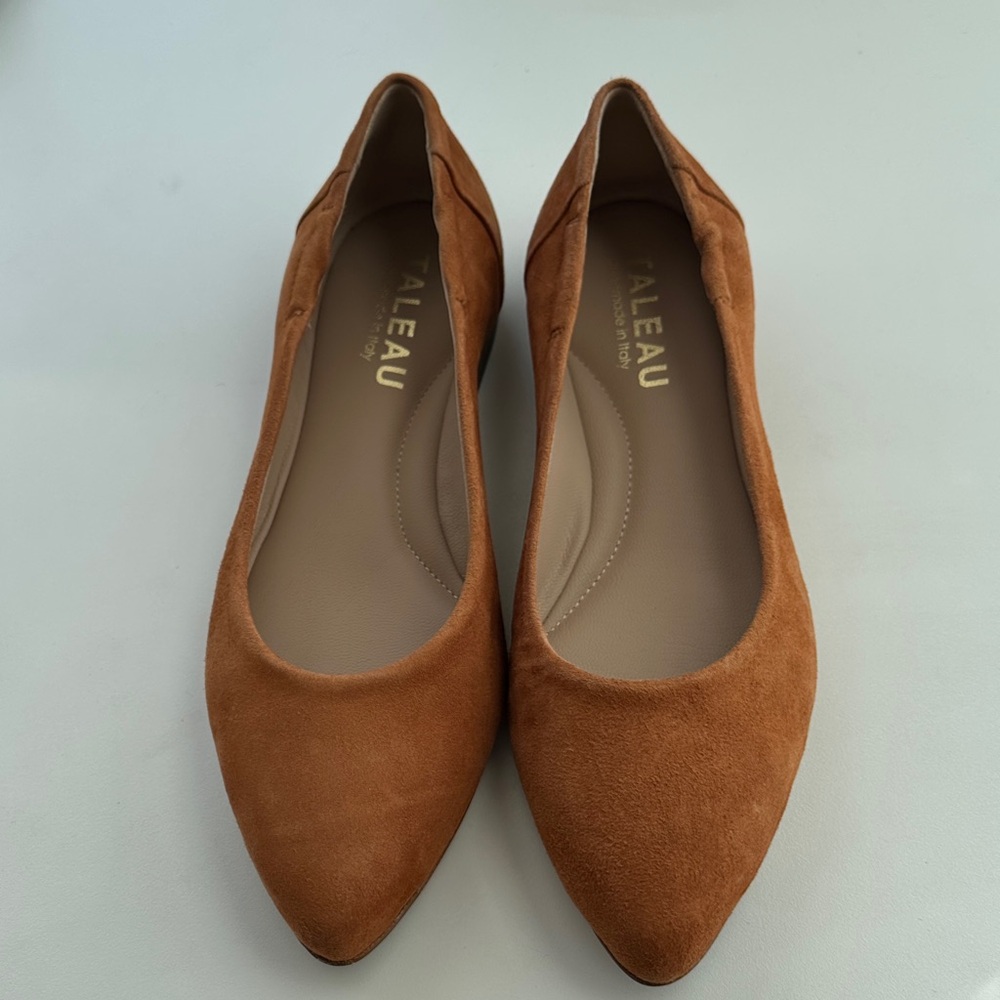 Italeau brown Suede Loafers